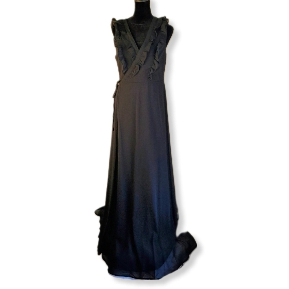 Lulu's Black Maxi Dress